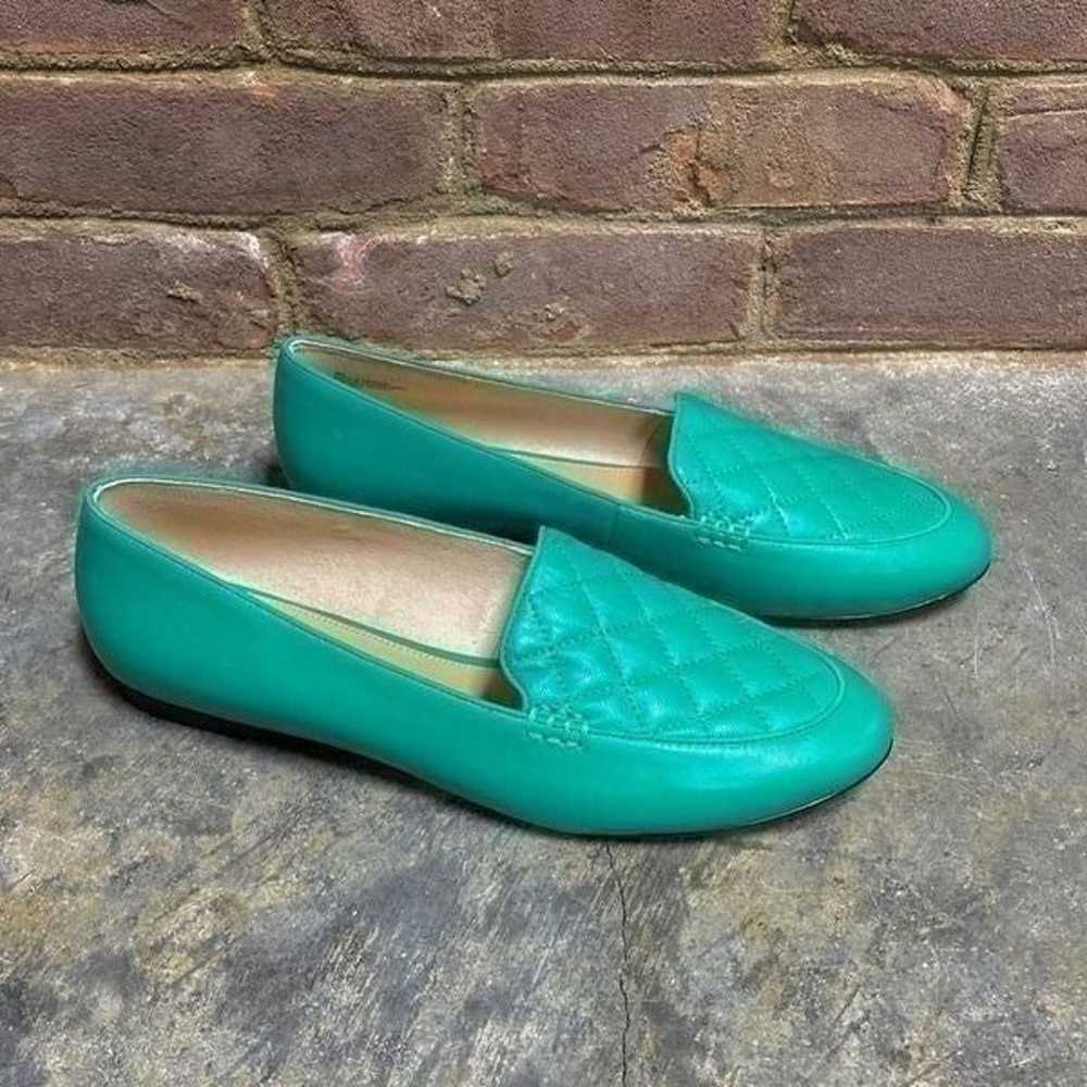 Talbots Green Leather Ryan Loafer Size 9 NEW - image 2