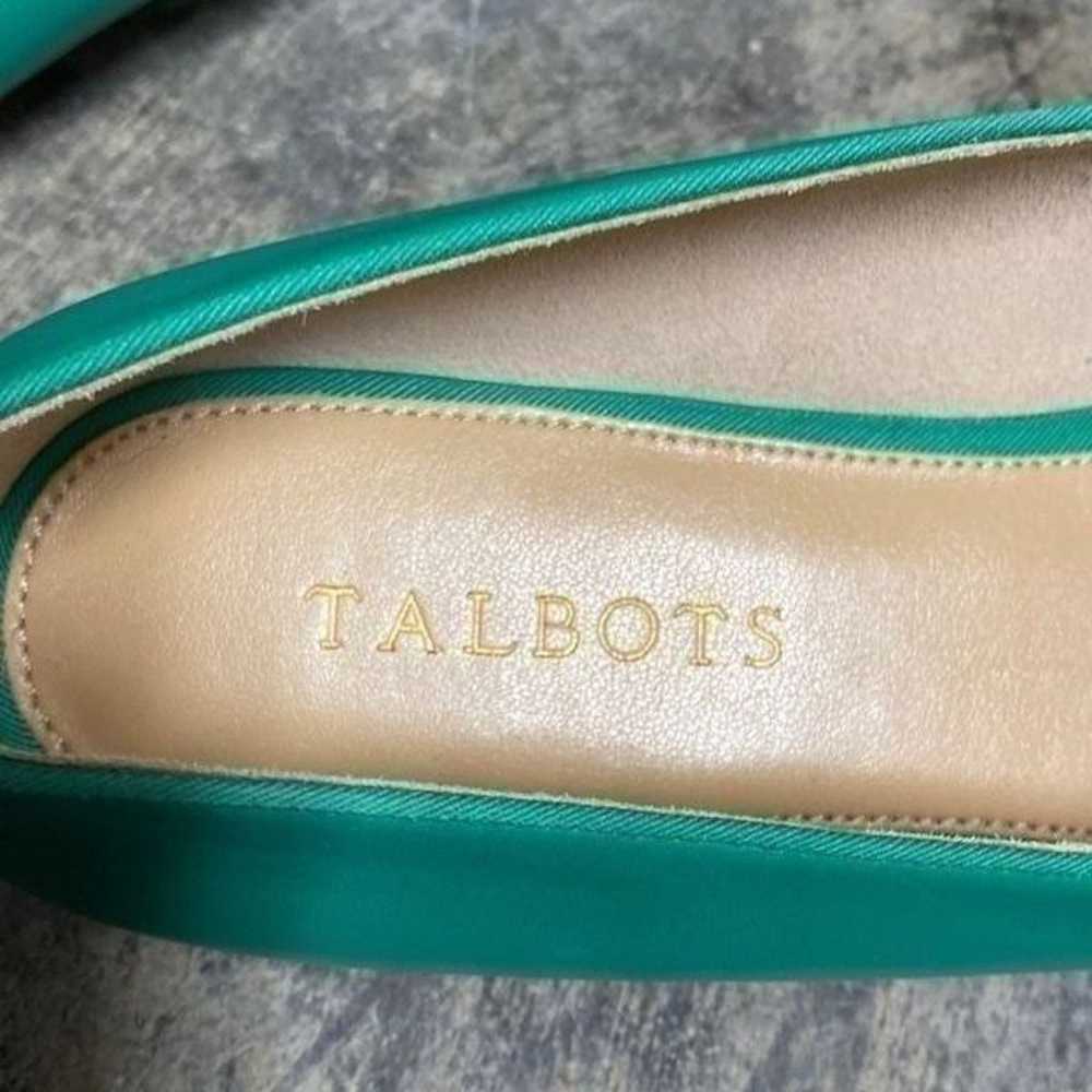 Talbots Green Leather Ryan Loafer Size 9 NEW - image 8