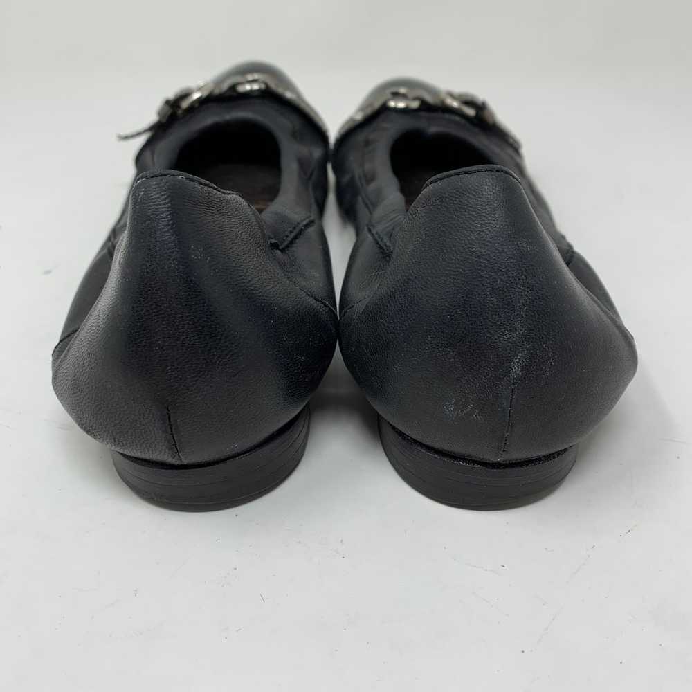 AGL Women's Size 37.5 US 7.5 Patent Cap Ballet Fl… - image 4