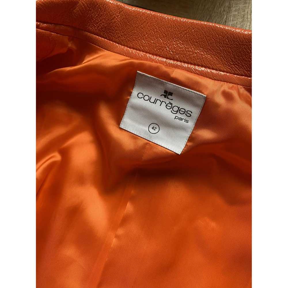 Courrèges Vinyl jacket - image 5