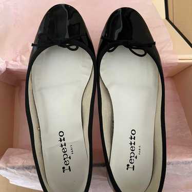 Repetto Sandrion Enamel Ballet Shoes