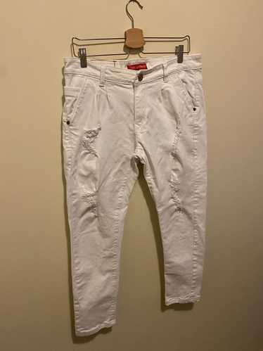 Dsquared2 DsQuared Russian Cowboy Denim White Ripp