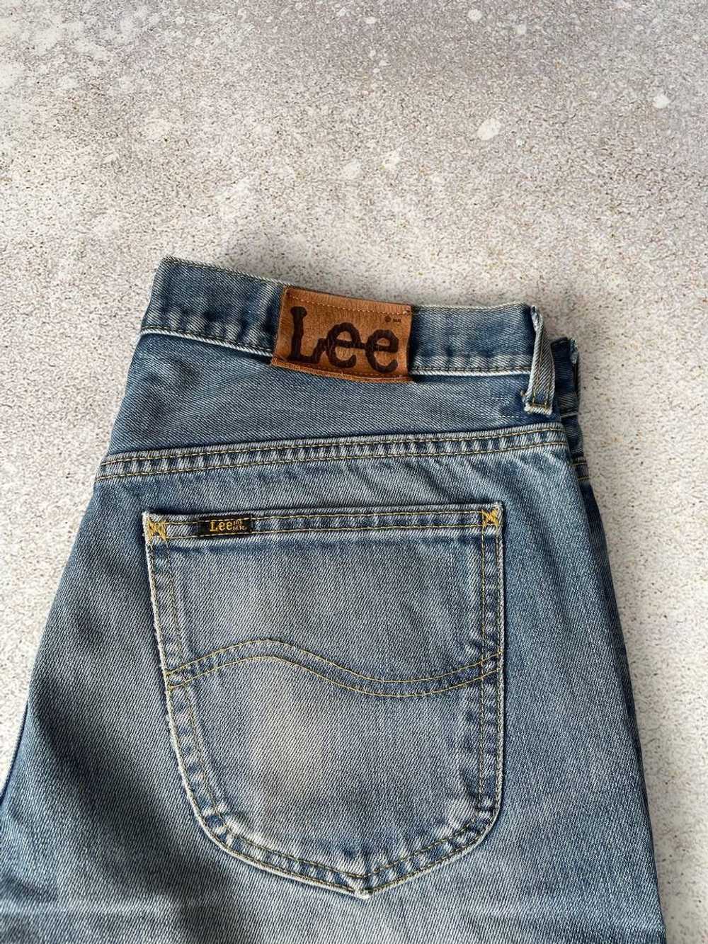 Lee × Streetwear × Vintage Vintage Lee Washed Blu… - image 2