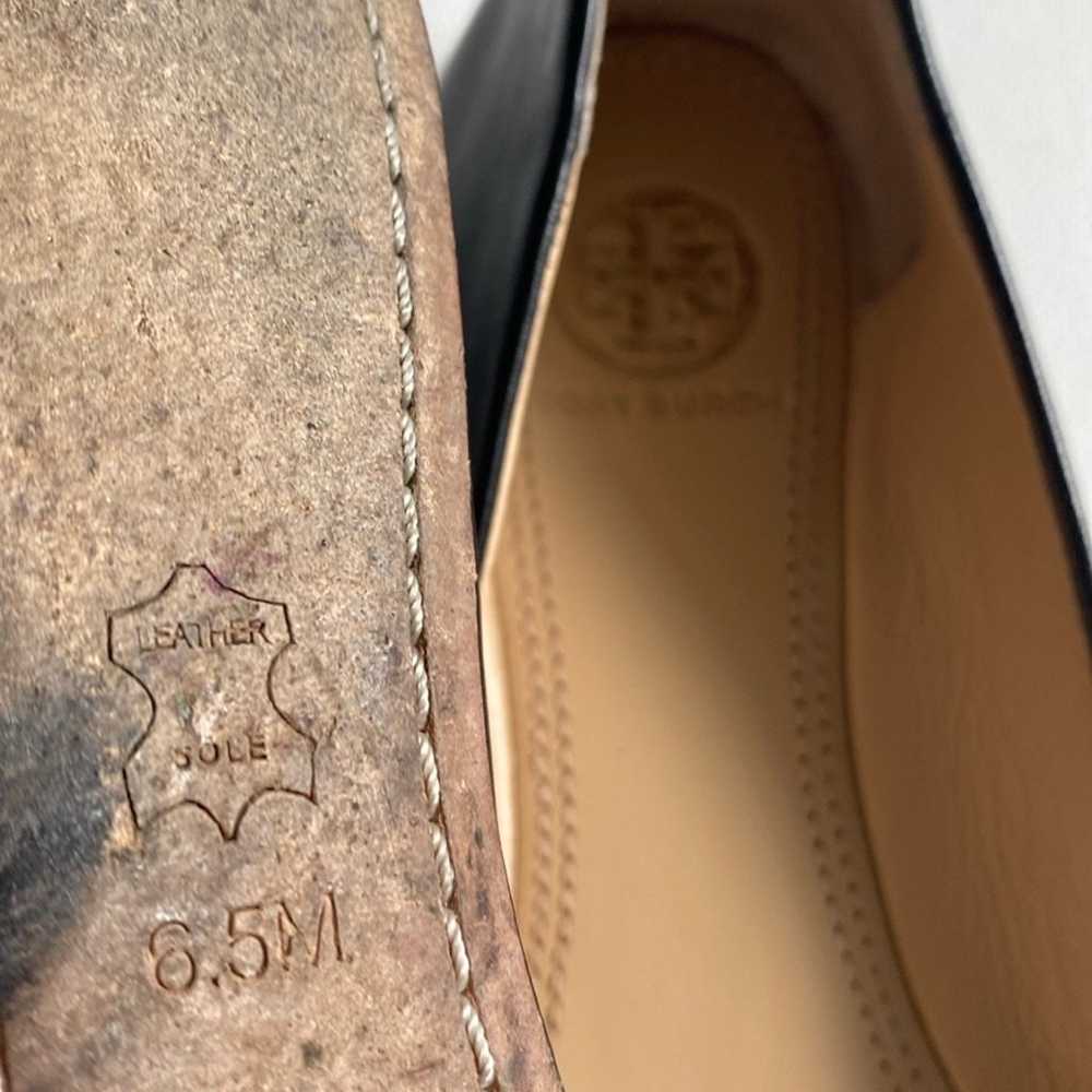 Tory Burch Chase Ballet Nappa Leather Flats - Cha… - image 12