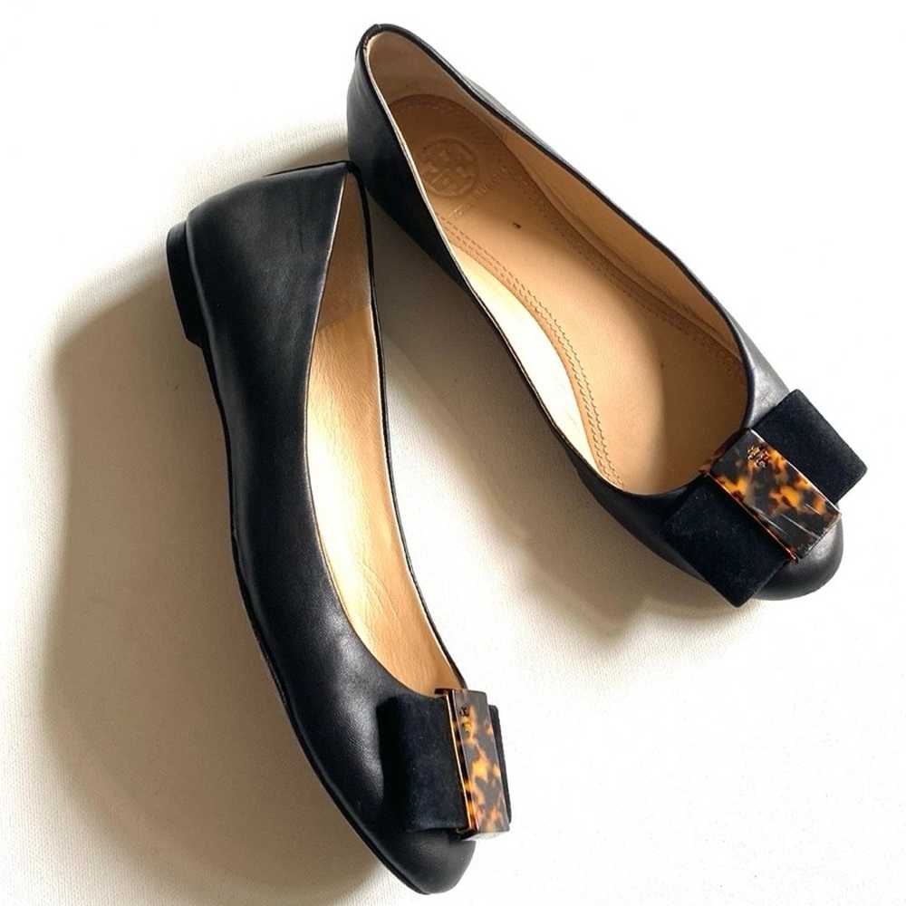 Tory Burch Chase Ballet Nappa Leather Flats - Cha… - image 2