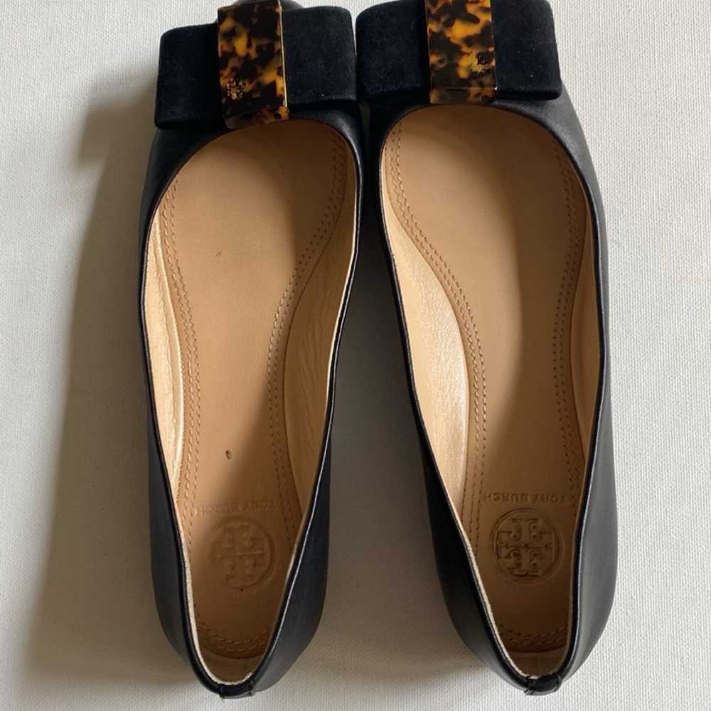 Tory Burch Chase Ballet Nappa Leather Flats - Cha… - image 7