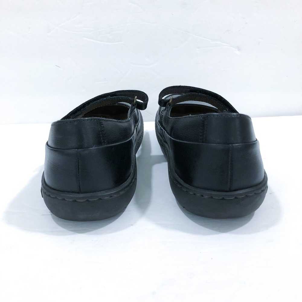 Birkenstock Iona Black Leather Mary Jane Flats Ma… - image 7