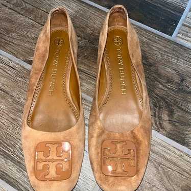 Tory Burch suede Georgia ballet flats - image 1