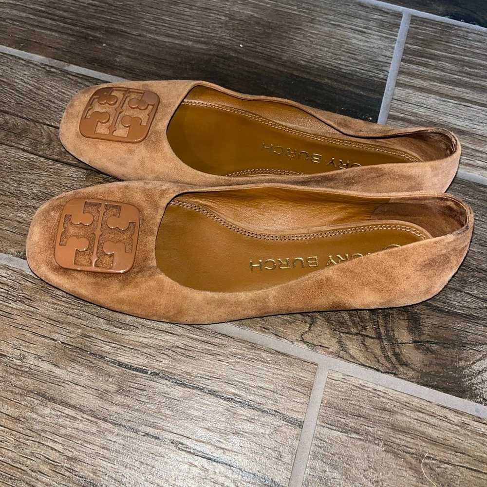 Tory Burch suede Georgia ballet flats - image 2