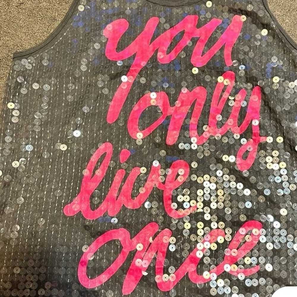 Victoria's Secret Tank Top Racerback. Gray. PINK.… - image 4