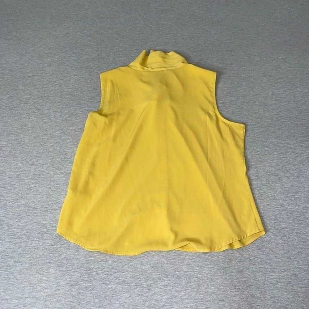 Calvin Klein Women's Sleeveless Neck Tie Blouse T… - image 2