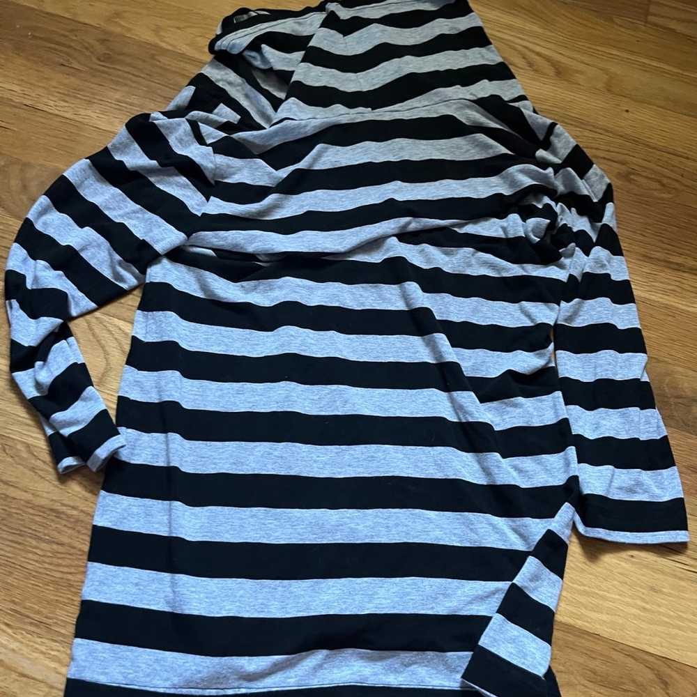 Bebe Sport Vintage Striped Shirt - image 4