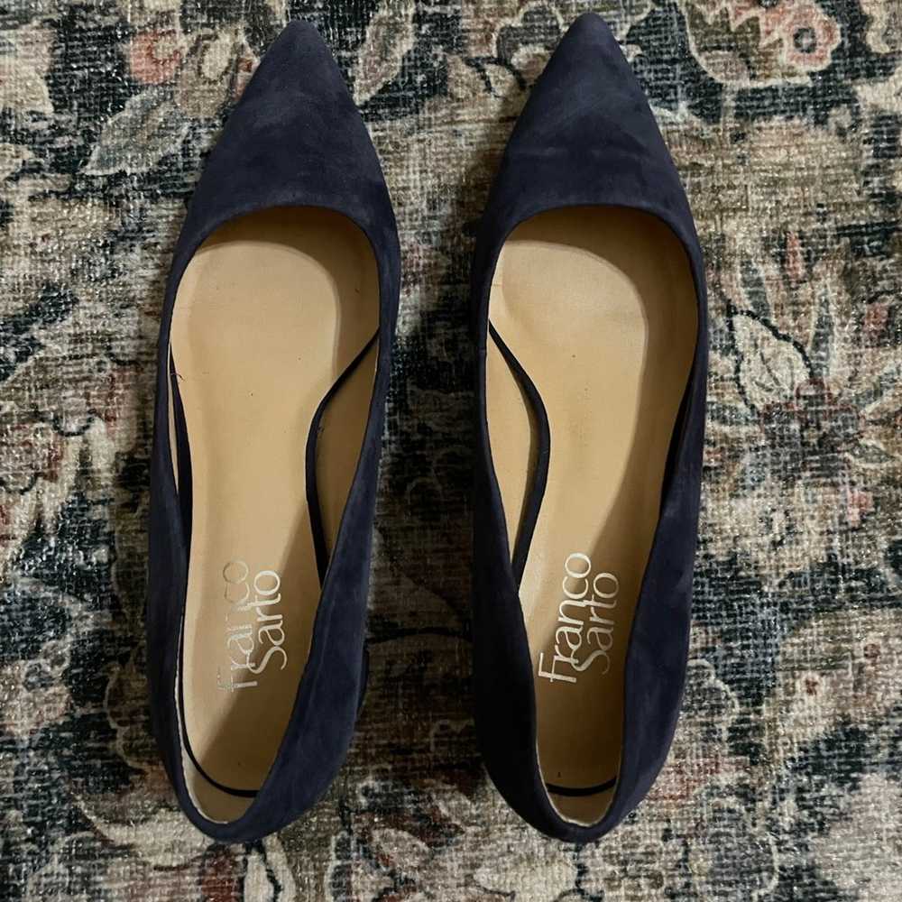 Navy Blue Franco Sarto Heels - image 3