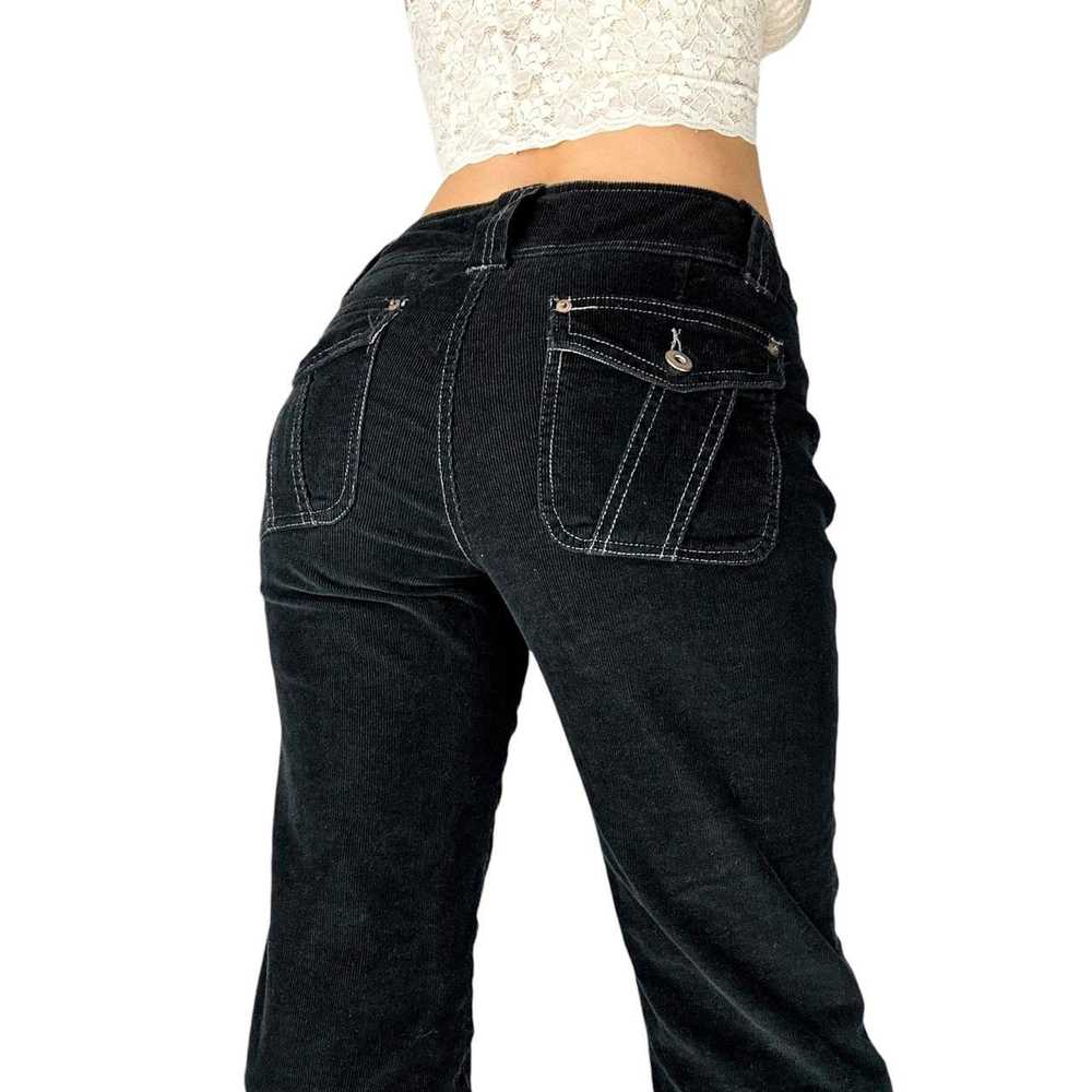 2000s Mid Rise Corduroy Flares (L) - image 3