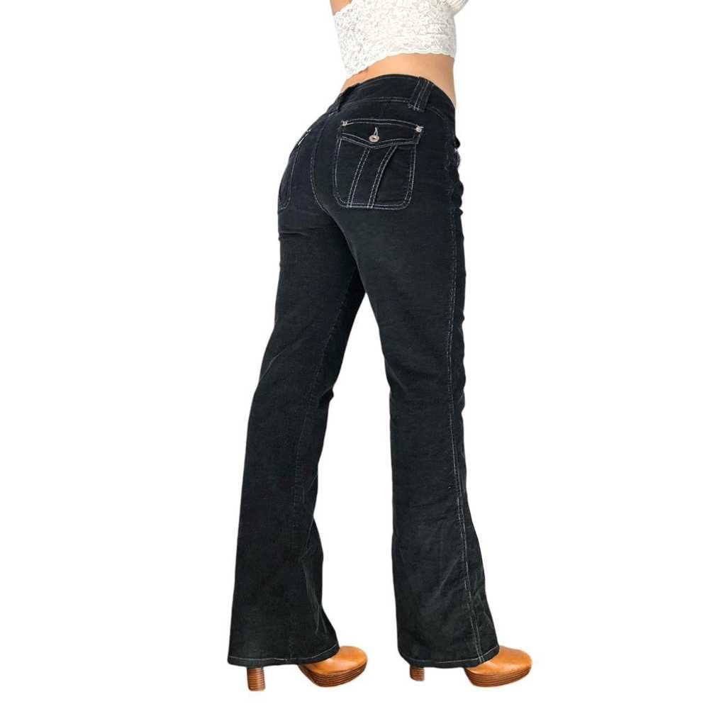 2000s Mid Rise Corduroy Flares (L) - image 4