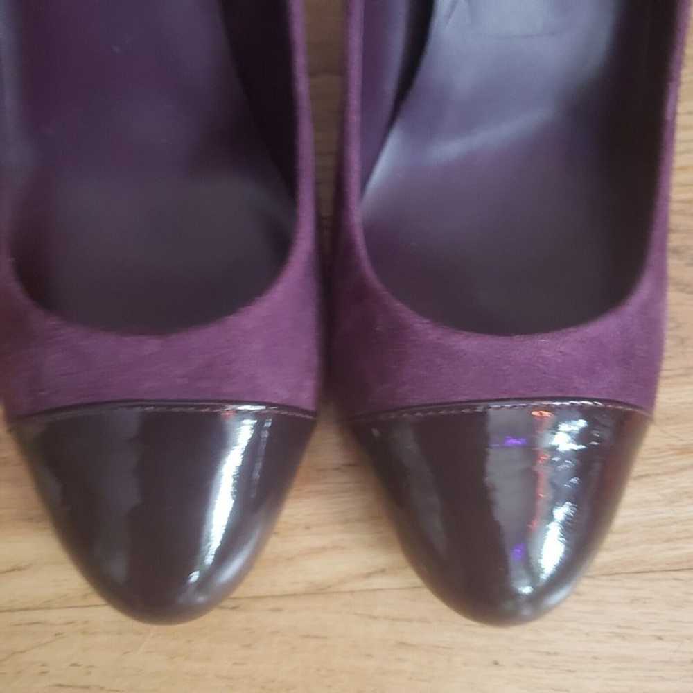 Ralph Lauren Womens Shoes Pumps Purple Suede Pate… - image 5