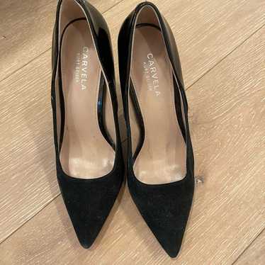 CARVELA KURT GEIGER |  Black Patent/Suede