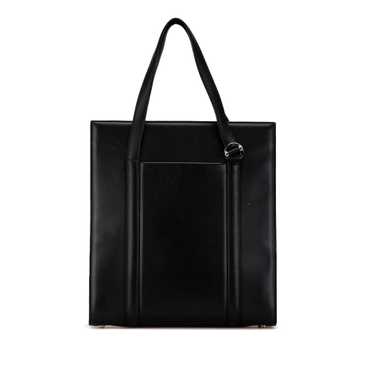 Black Cartier Leather Tote - image 1