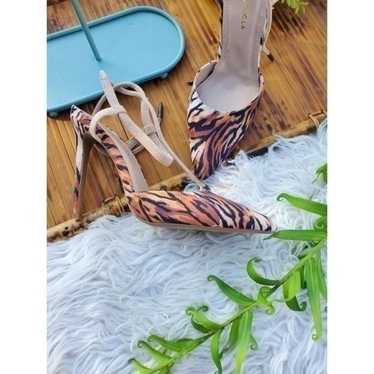 New Shoe Repulic LA Tiger Print Stiletto Heels - image 1