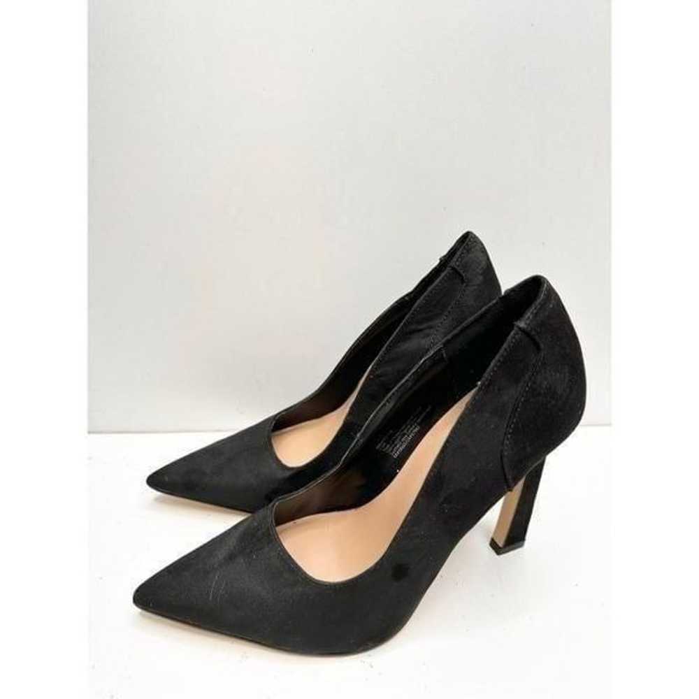 Abound Pumps Womens Size 5.5 Black Pointed Toe Sl… - image 1