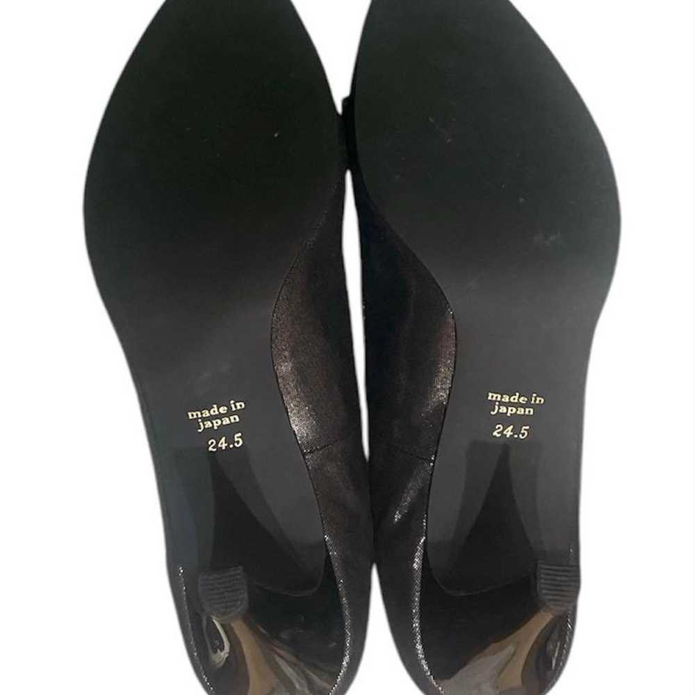 Armoire Caprice Black Pumps with Ribbons Size 24.… - image 8