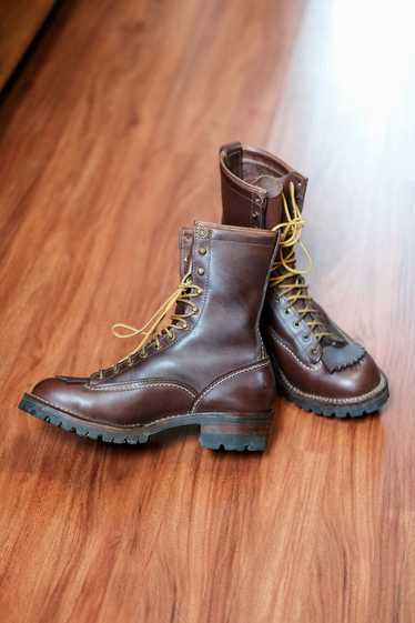 Welsco Wesco Jobmaster Boot Brown Leather Made In… - image 1