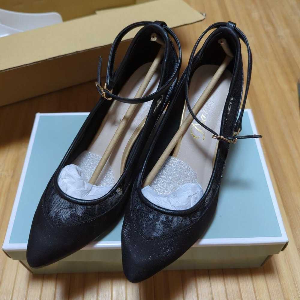 Driedoll Black Lace High Heels - image 1