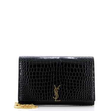 Saint Laurent Classic Monogram Flap Chain Wallet C