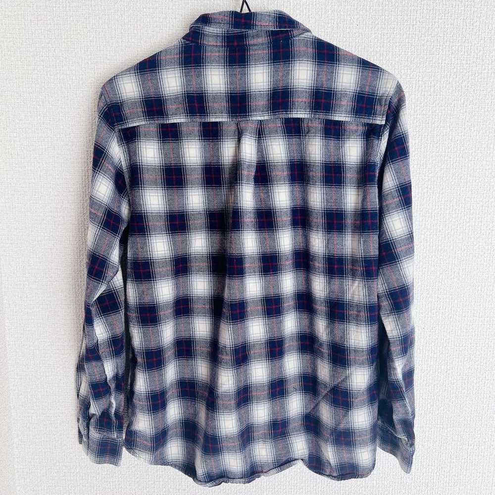 Flannel Check Shirt L - image 6