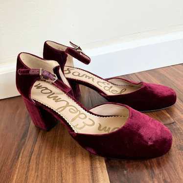 Sam Edelman Velvet Heels