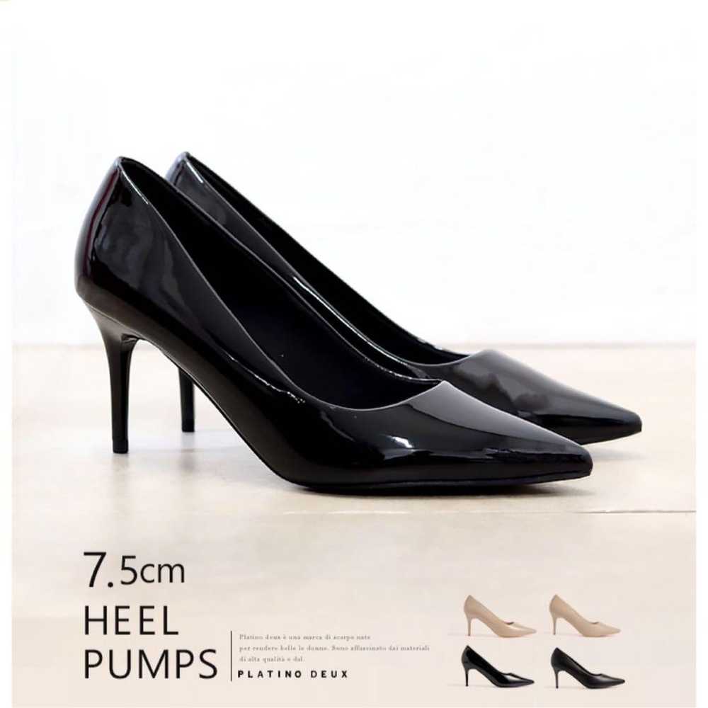 Cinderella Black Pointed Toe Pumps 24.0cm. - image 4