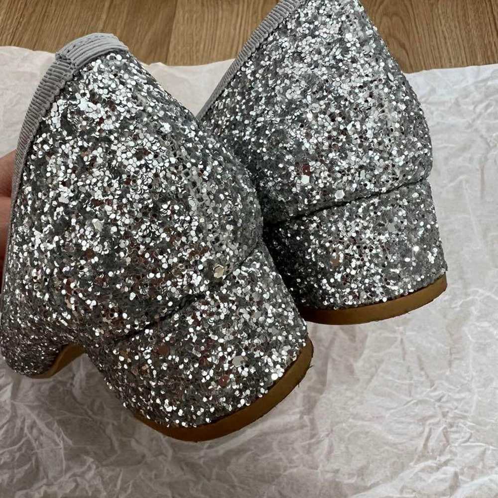 【Great Condition!】kaori plus Silver Glitter Pumps - image 4