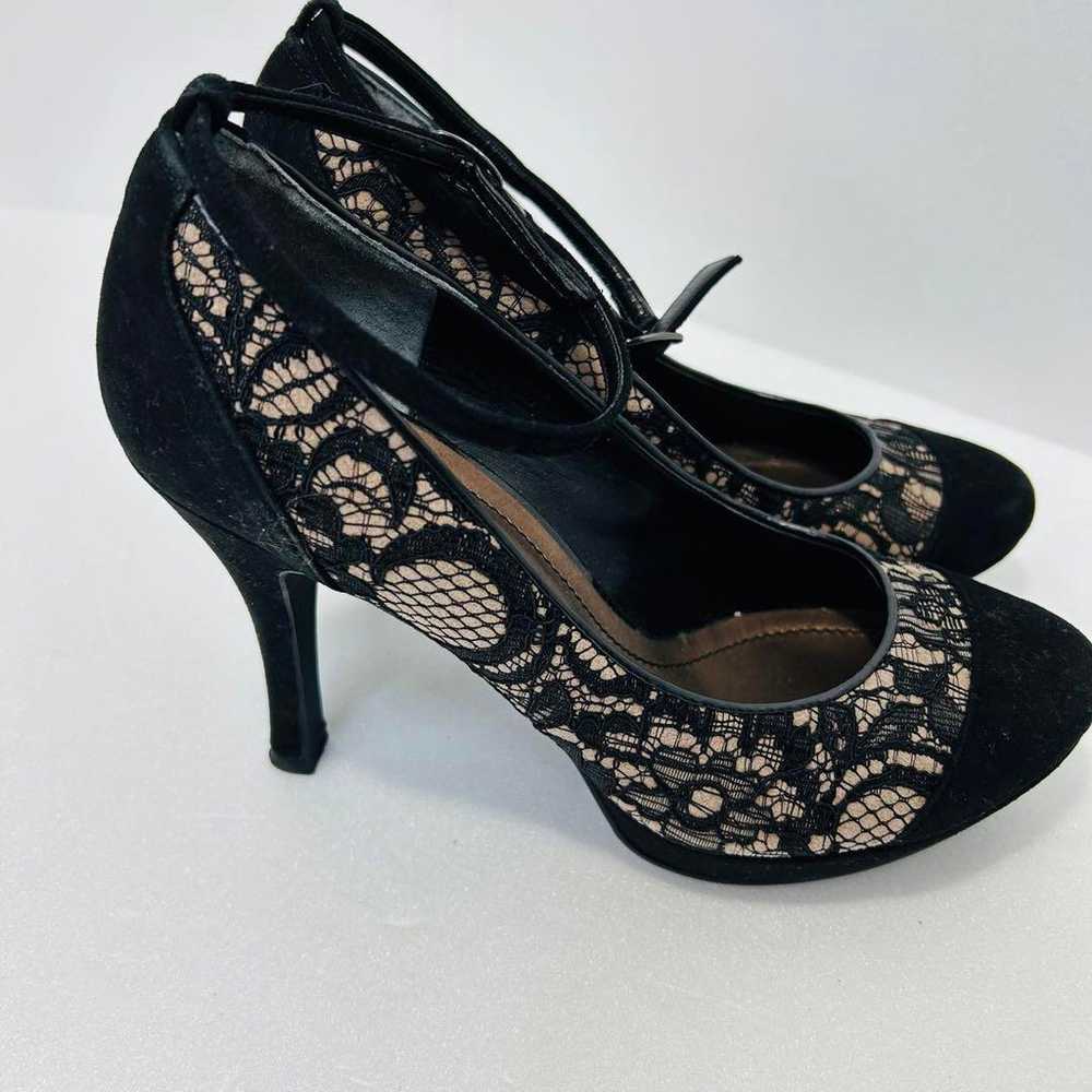 Popular! DIANA Diana Oat Lace Pumps with Straps 2… - image 2