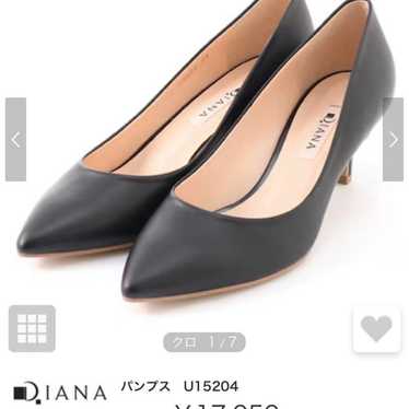 DIANA Pumps U15204 Black 22.5cm - image 1