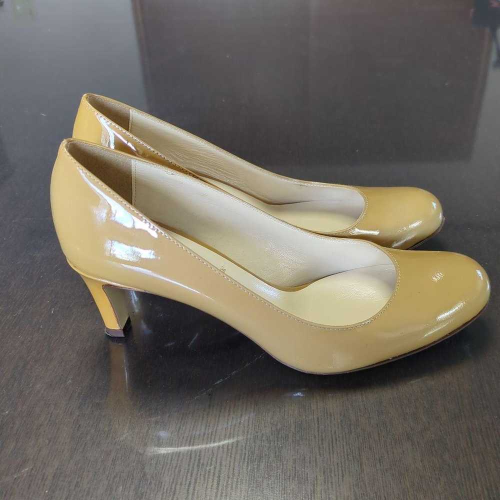 Beige pumps high heels 7cm - image 5