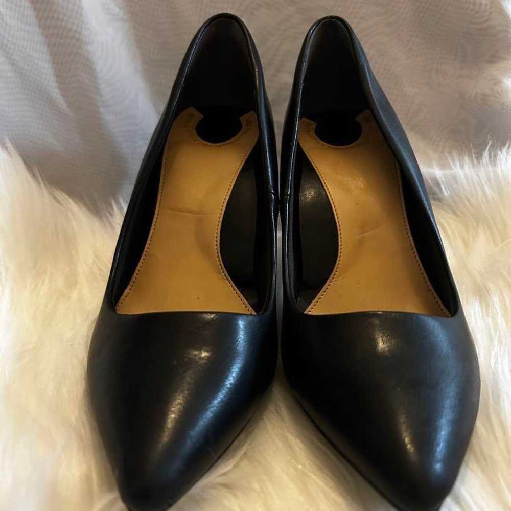 【Excellent condition】RANDA/24.5 Black Leather Poi… - image 2