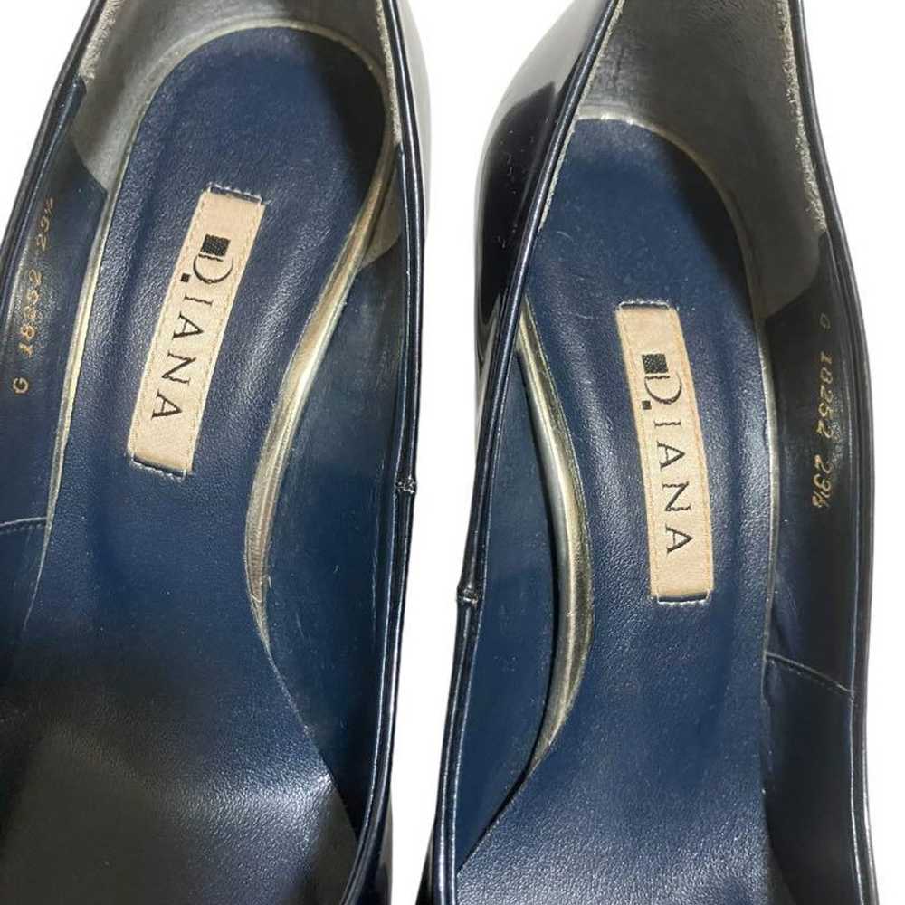 【Excellent condition】Diana High Heel Enamel Dark … - image 10