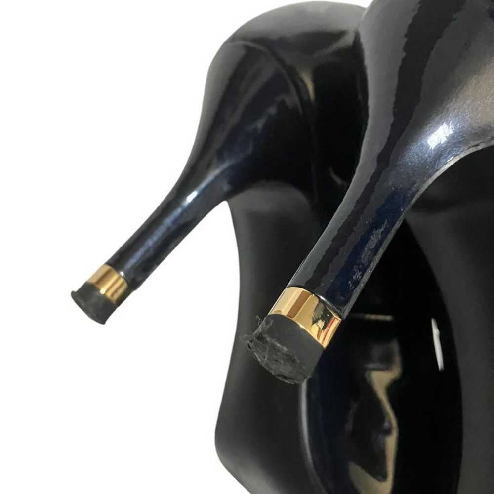 【Excellent condition】Diana High Heel Enamel Dark … - image 3