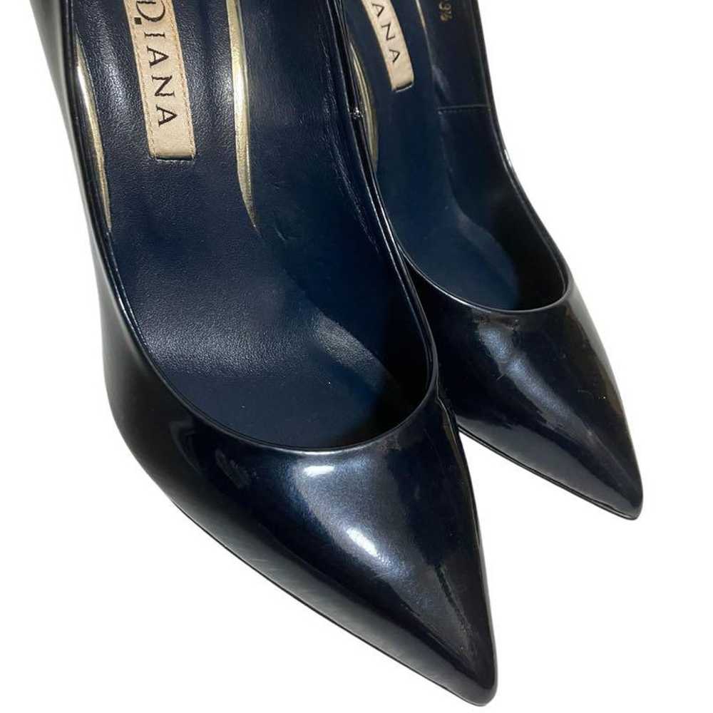 【Excellent condition】Diana High Heel Enamel Dark … - image 4