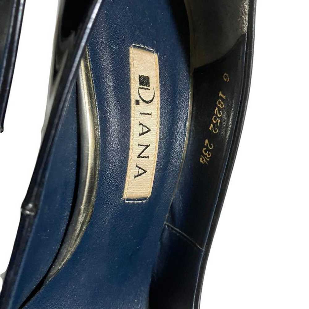 【Excellent condition】Diana High Heel Enamel Dark … - image 7