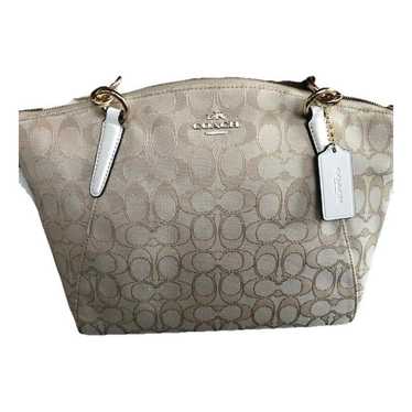 Coach Signature Sufflette cloth handbag - image 1