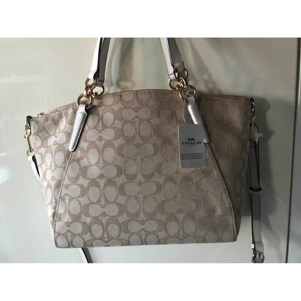 Coach Signature Sufflette cloth handbag - image 2