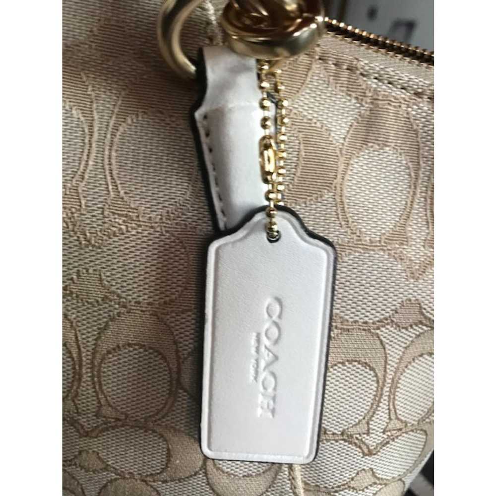 Coach Signature Sufflette cloth handbag - image 4