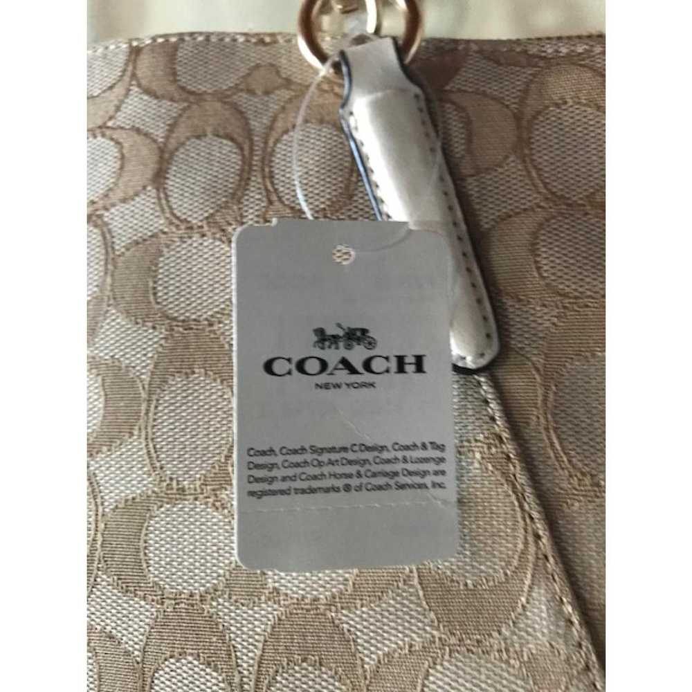 Coach Signature Sufflette cloth handbag - image 6