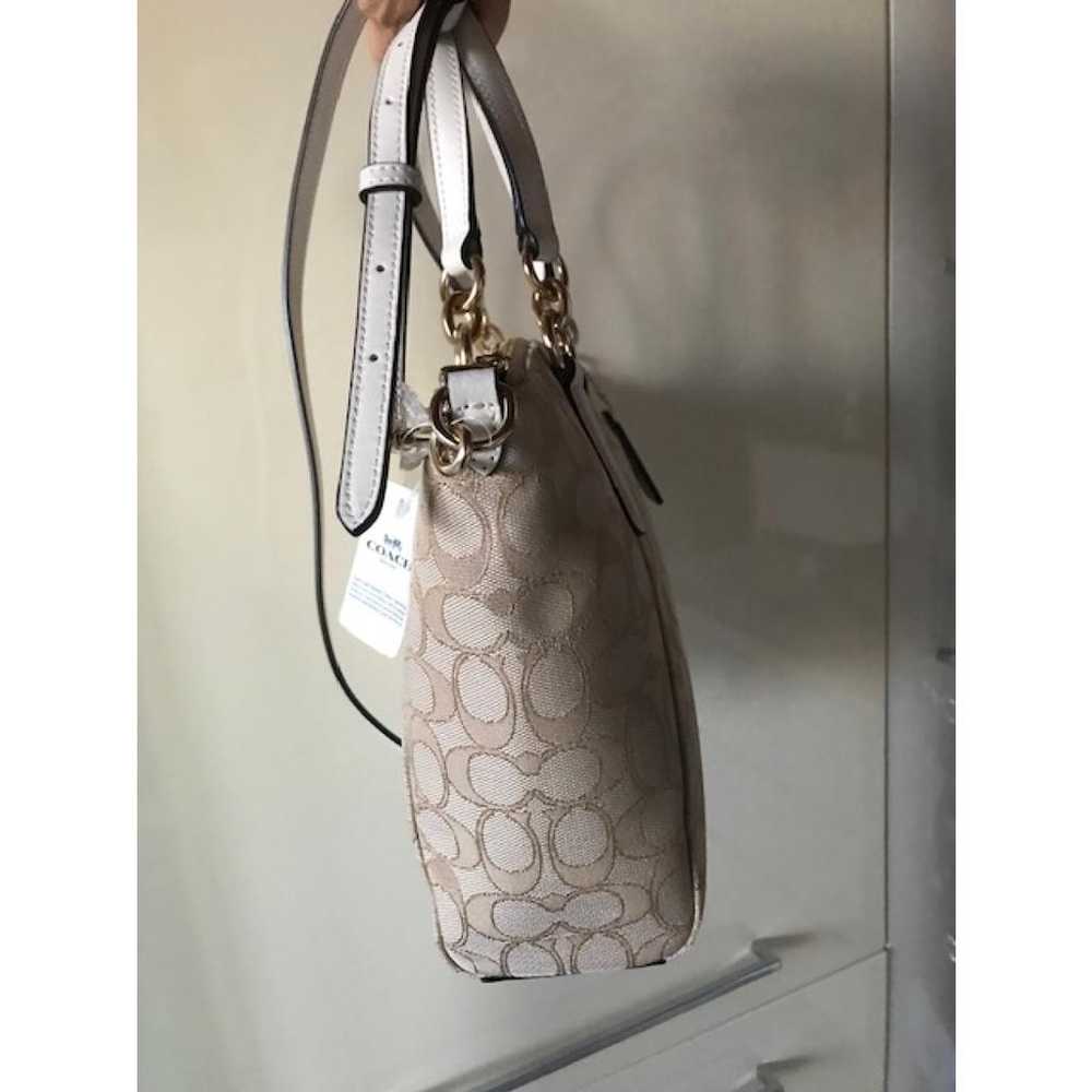 Coach Signature Sufflette cloth handbag - image 9