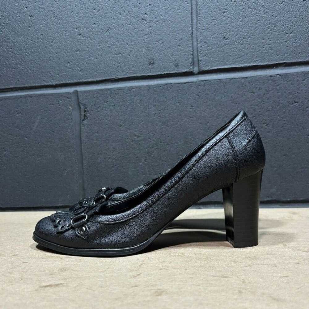 Other APOSTROPHE Shoes Pumps Heels Black Lthr Buc… - image 1