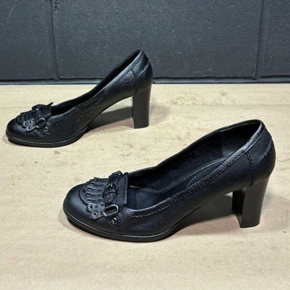 Other APOSTROPHE Shoes Pumps Heels Black Lthr Buc… - image 7