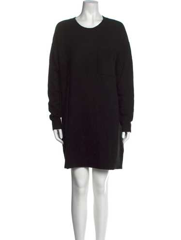 Hatch Shift Dress Black Long Sleeve - image 1