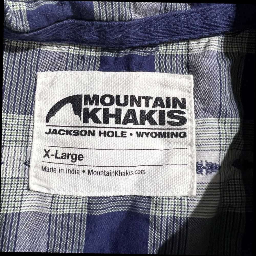 Mountain Khakis Mountain Khakis mens size L plaid… - image 7