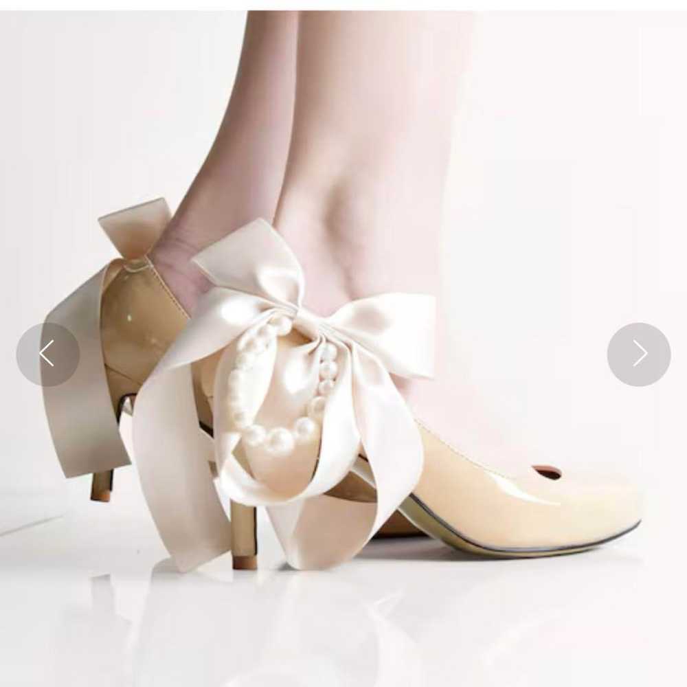 mayla classic Sosie Pumps Beige for weddings Myla… - image 4